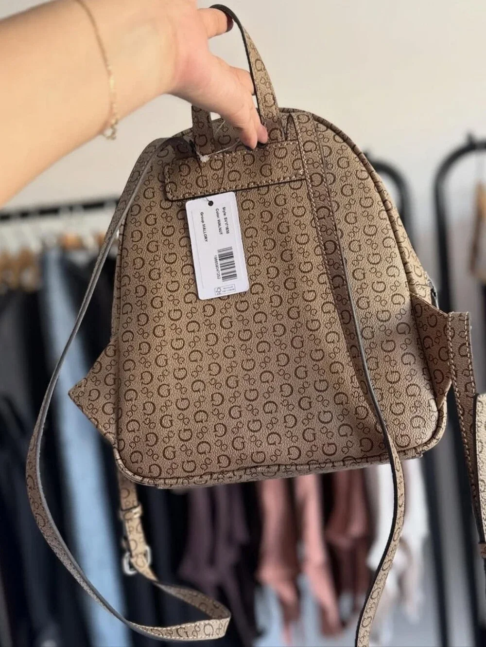 Guess compact backpack