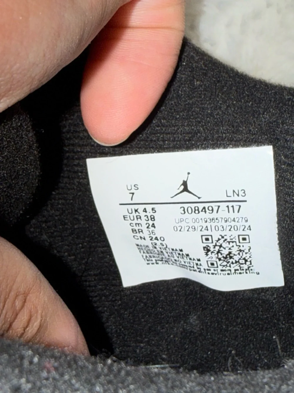 Jordan they are