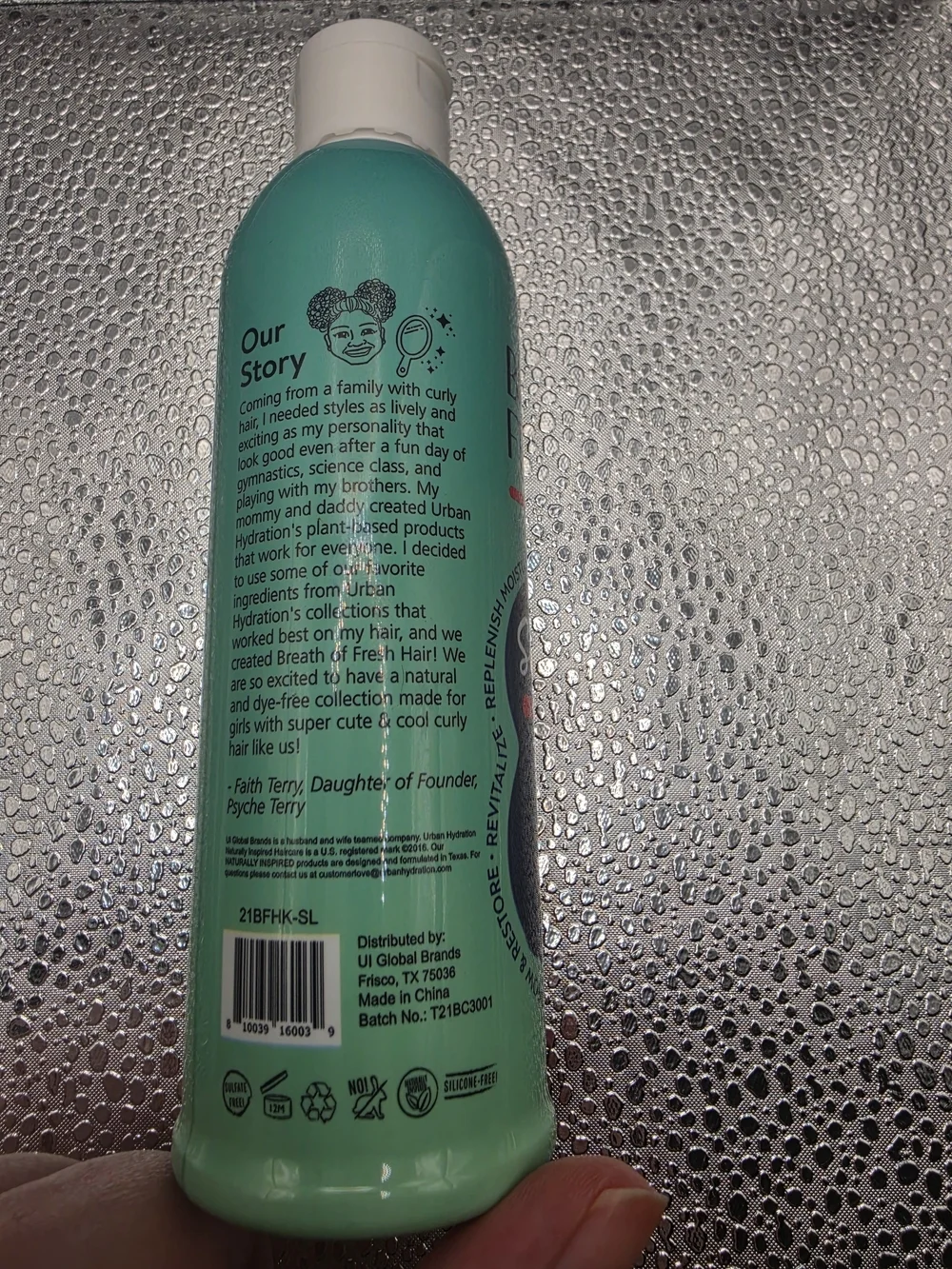 N/A teal hydrate free