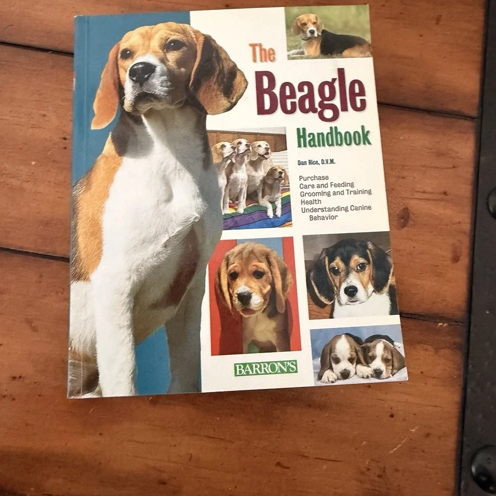 Lot‎ Of 6 Beagle Books Handbook, Basics, Training Video