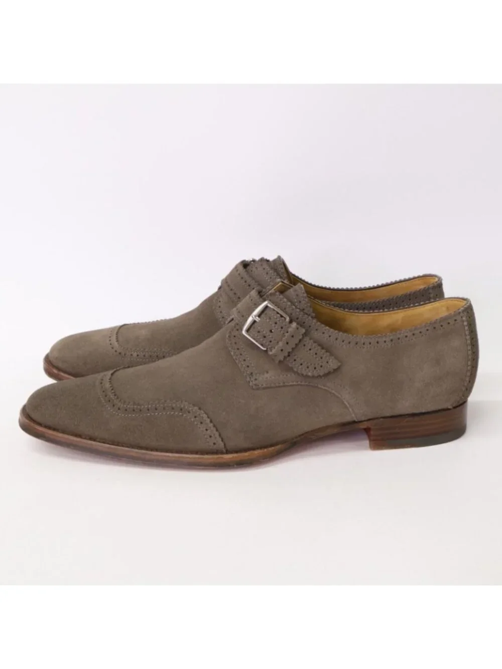 Hermes type suede