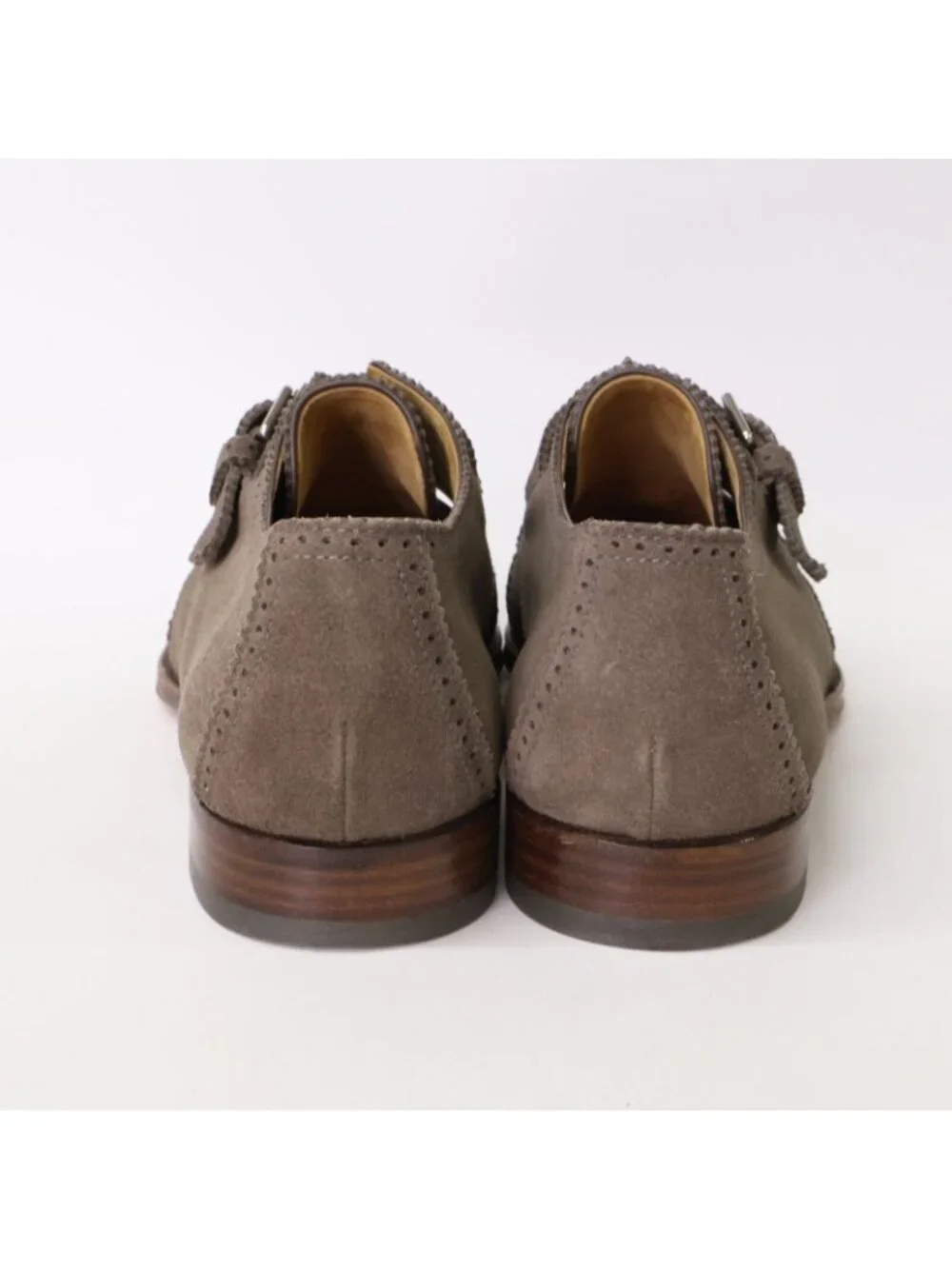 Hermes type suede
