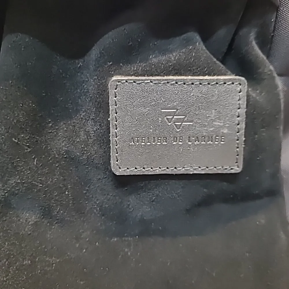 Atelier de L'Armee Blackpack‎ Black Canvas/Leather/Suede