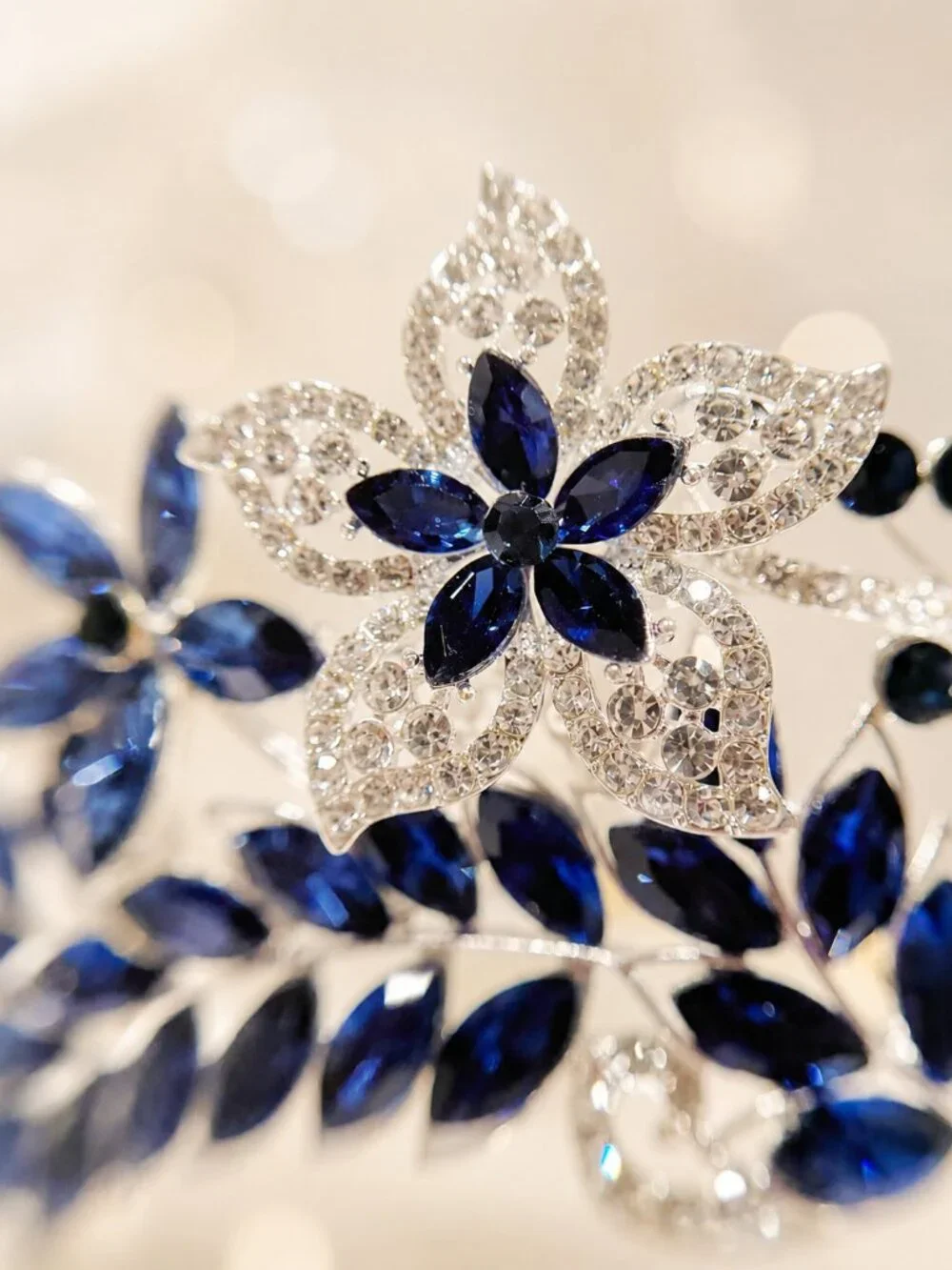 Handmade this navy