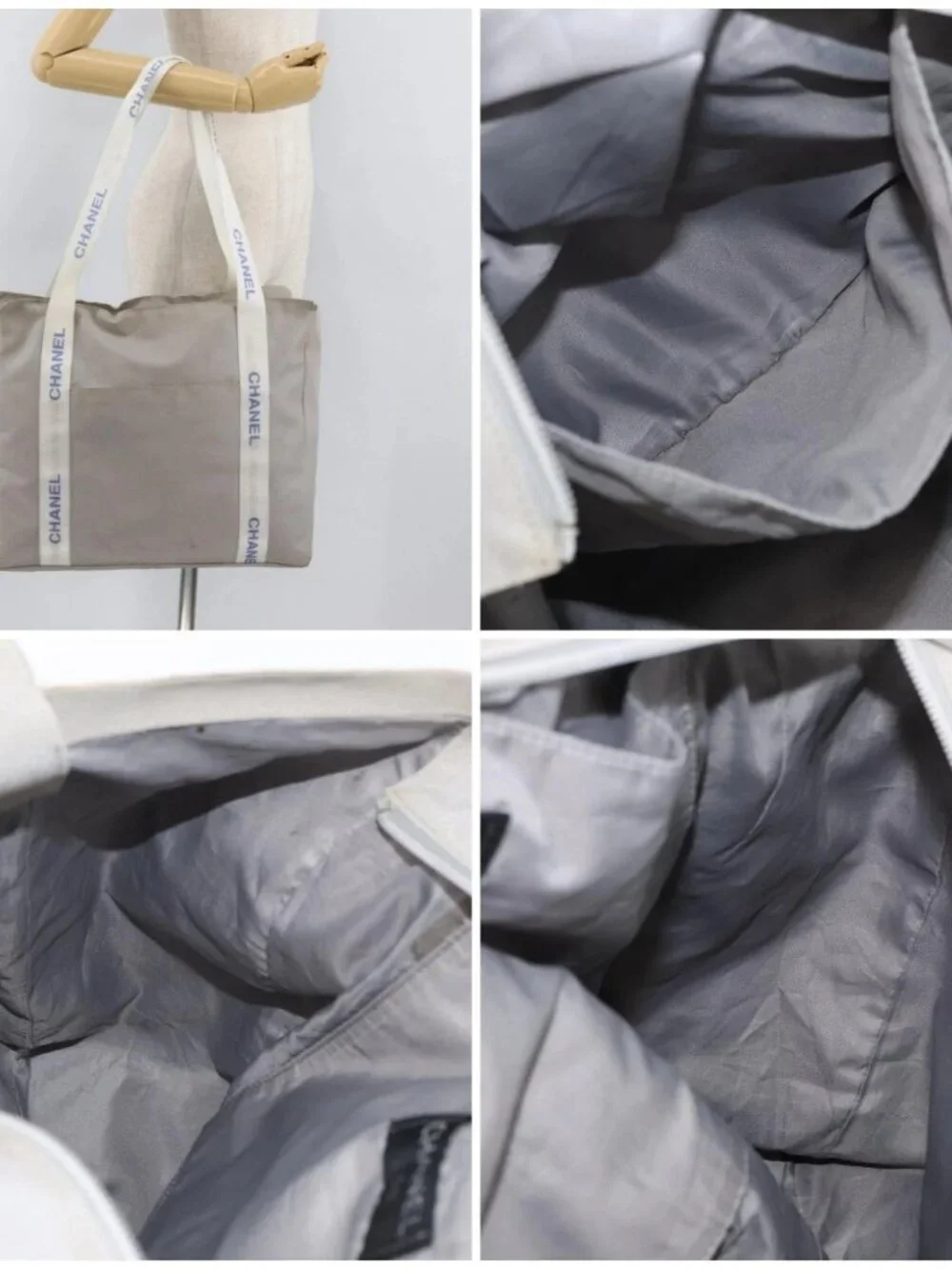 CHANEL brand	chanel color	gray