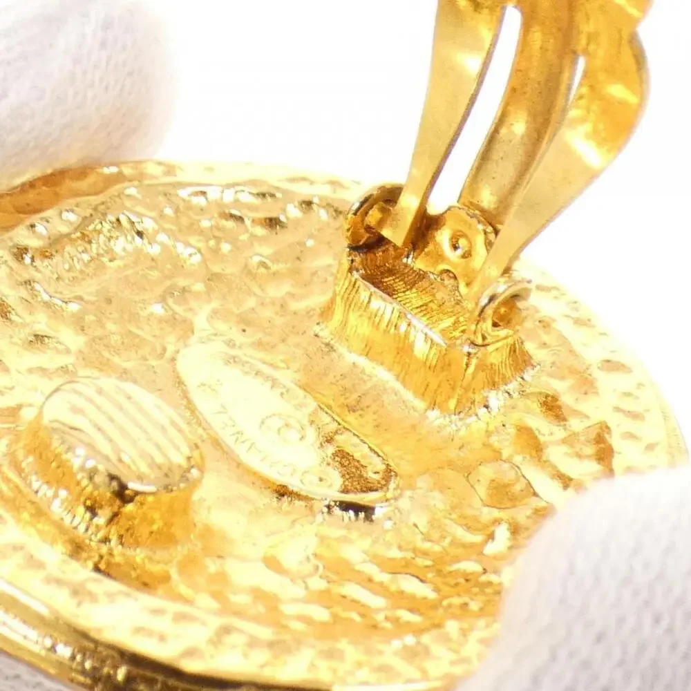 CHANEL gold earrings
