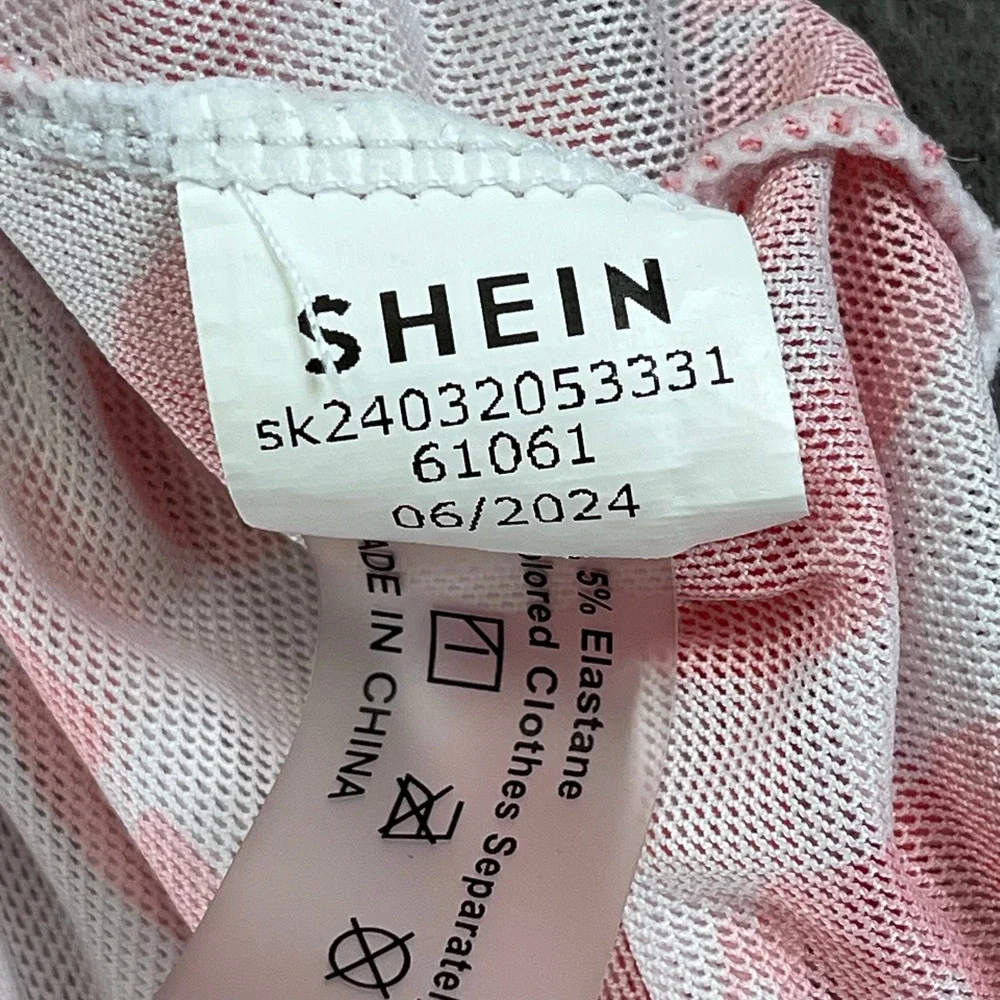 SHEIN sheer mesh