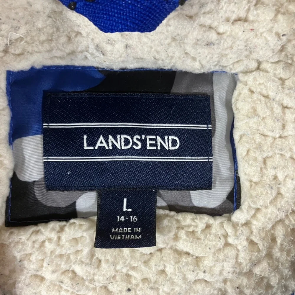 Lands End y50 zipper