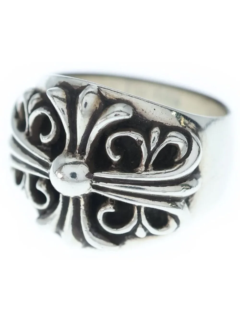 Chrome Hearts Keeper Ring Silver
