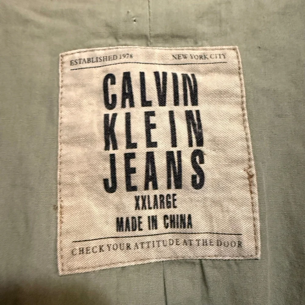 Calvin Klein command attention