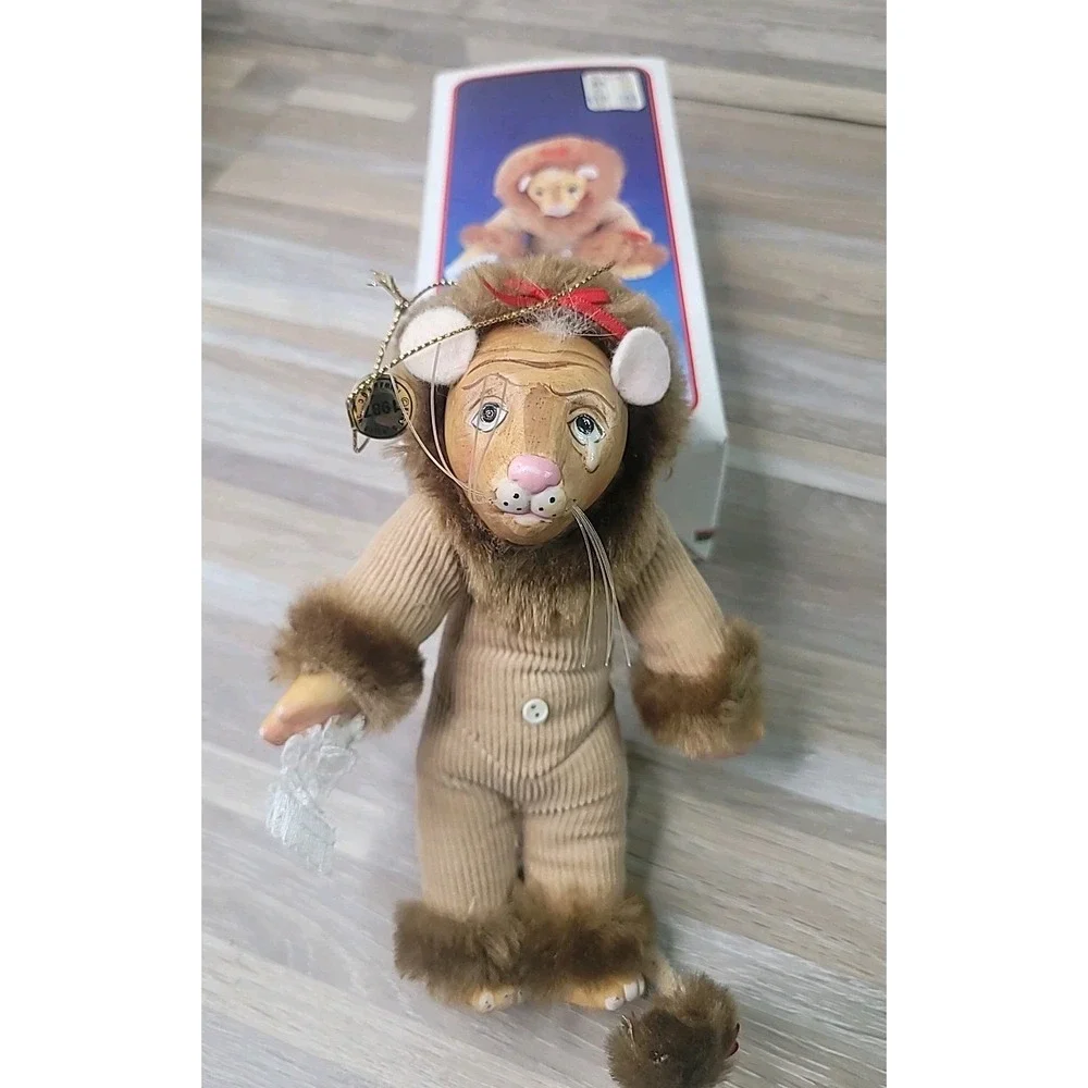 Kurt Adler Santas World 87 Wizard of Oz Dorothy Lion Tin Man Scarecrow Ornaments