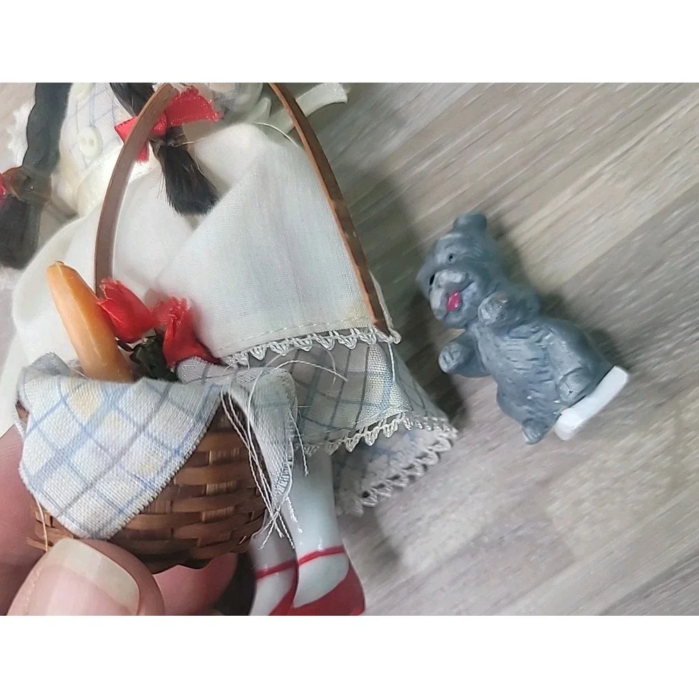 Kurt Adler Santas World 87 Wizard of Oz Dorothy Lion Tin Man Scarecrow Ornaments