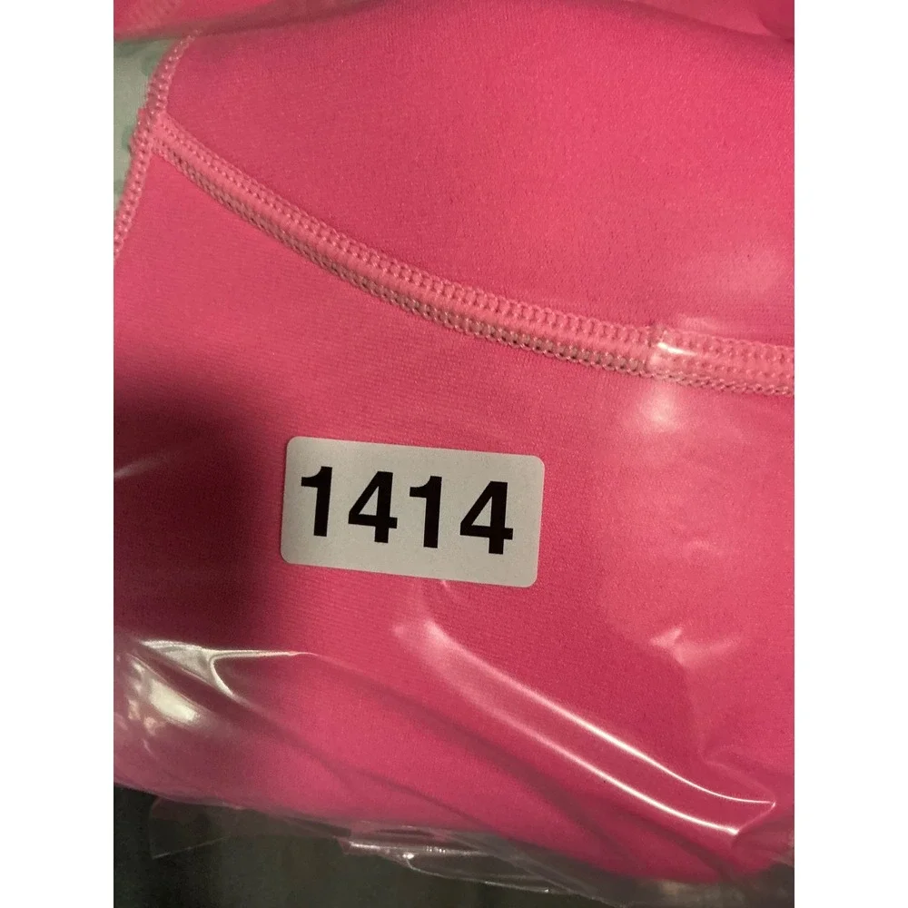 Sport Wetsuit Girls Medium Pink Excellent Short Sleeve Neoprene Sea Creatures