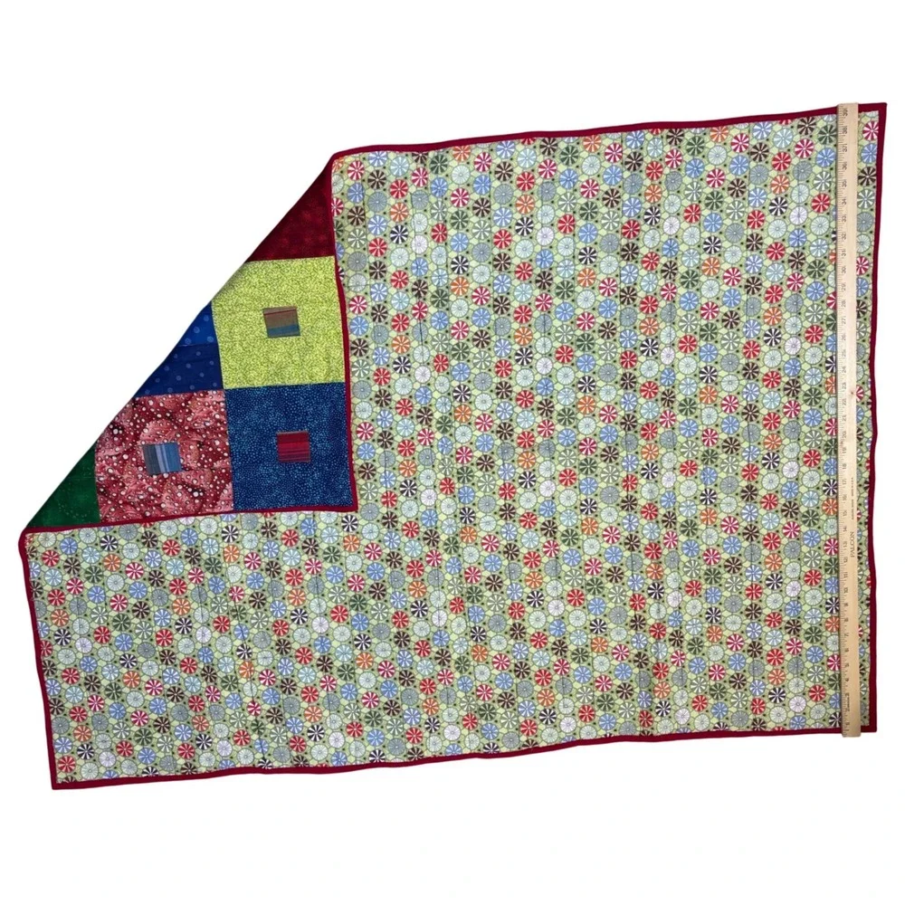 Handmade handcrafted patchwork