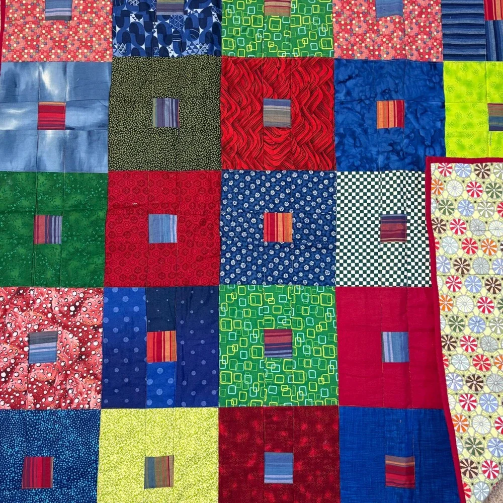 Handmade handcrafted patchwork