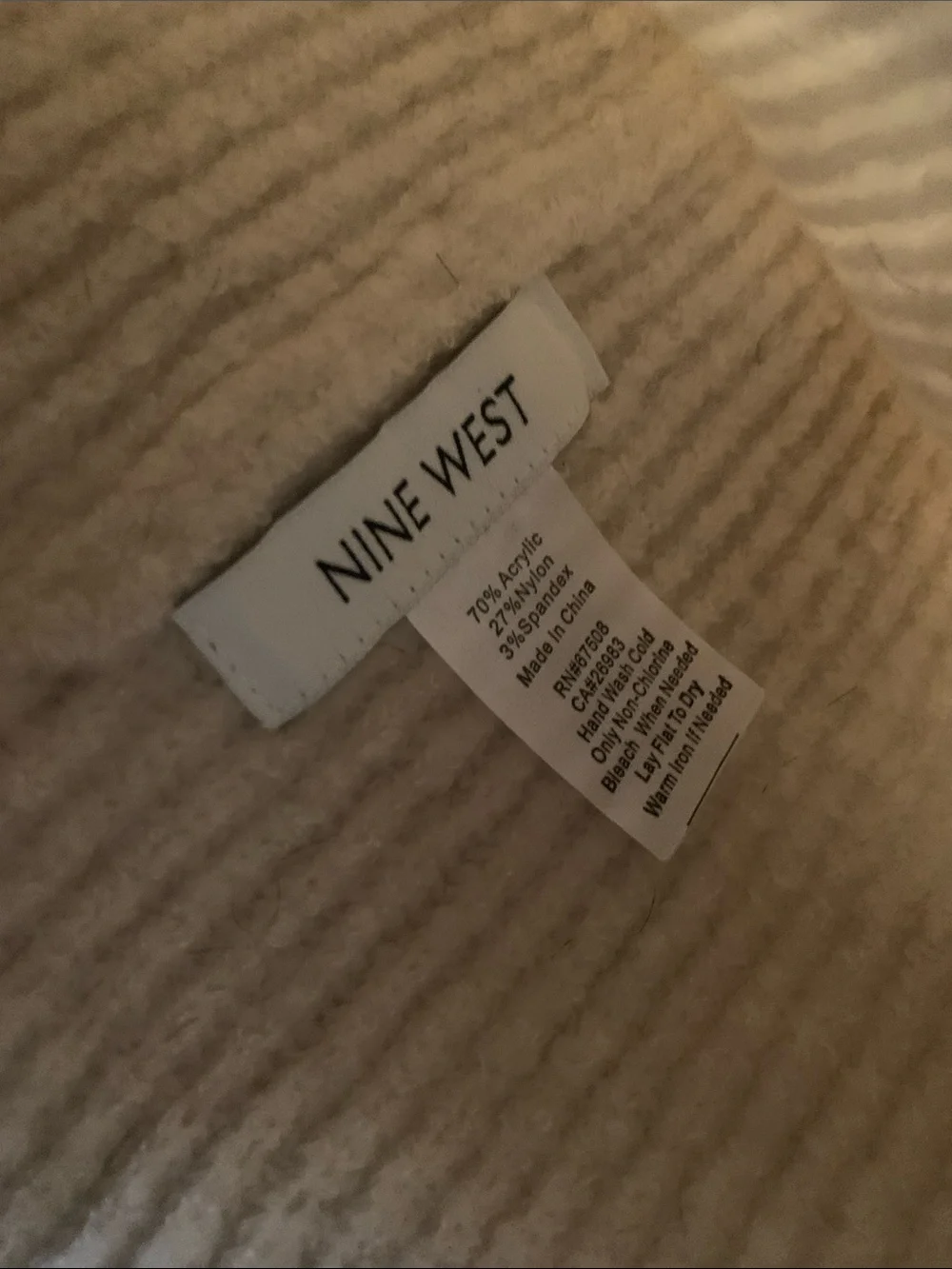Nine West 🆕 ribbed
