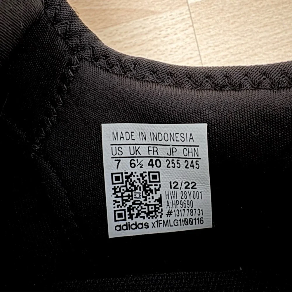 adidas size no from