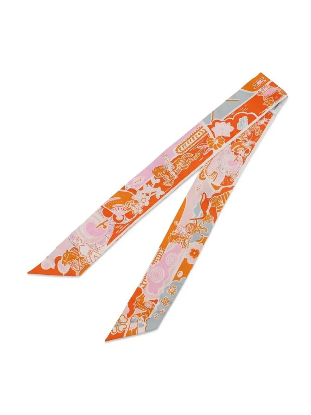 Hermes Scarf Twill Bingata