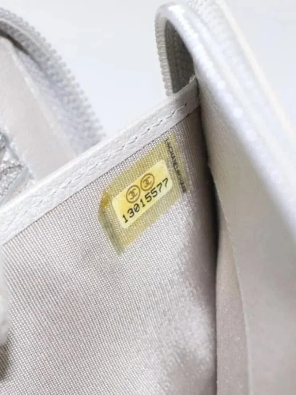 CHANEL brand	chanel color	silver