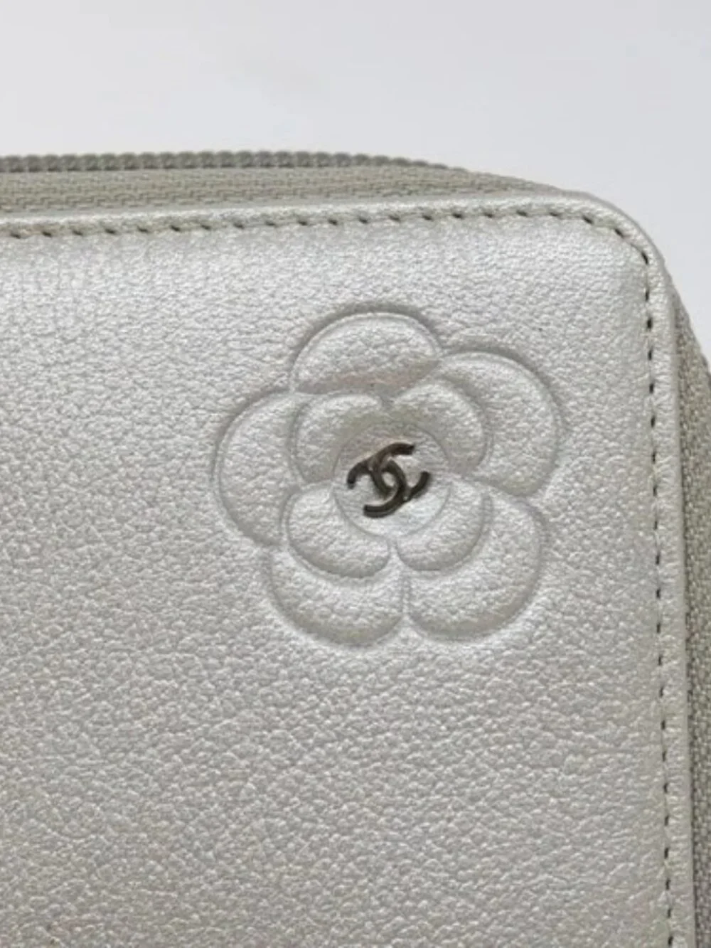 CHANEL brand	chanel color	silver