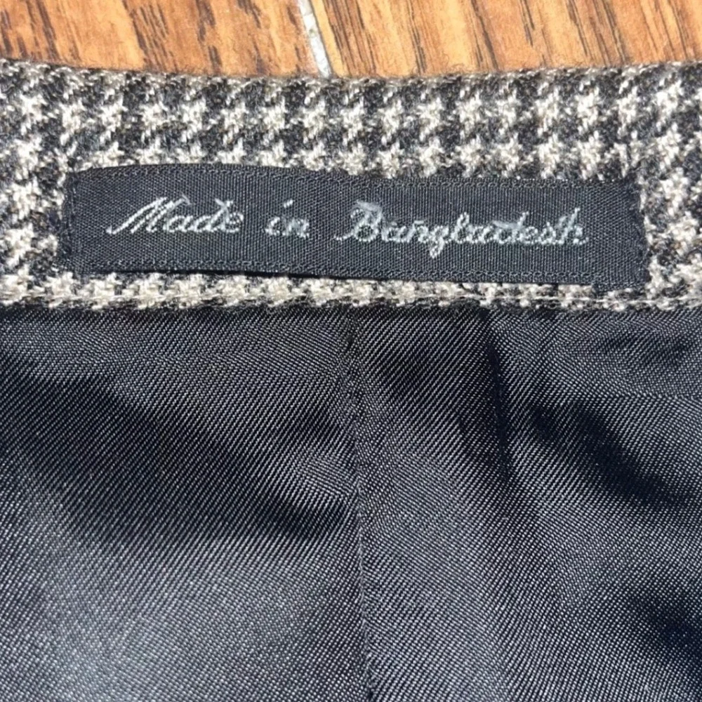 The Savile Row | SR | Macy's Men's Store |‎ Houndstooth 100% Wool | Blazer