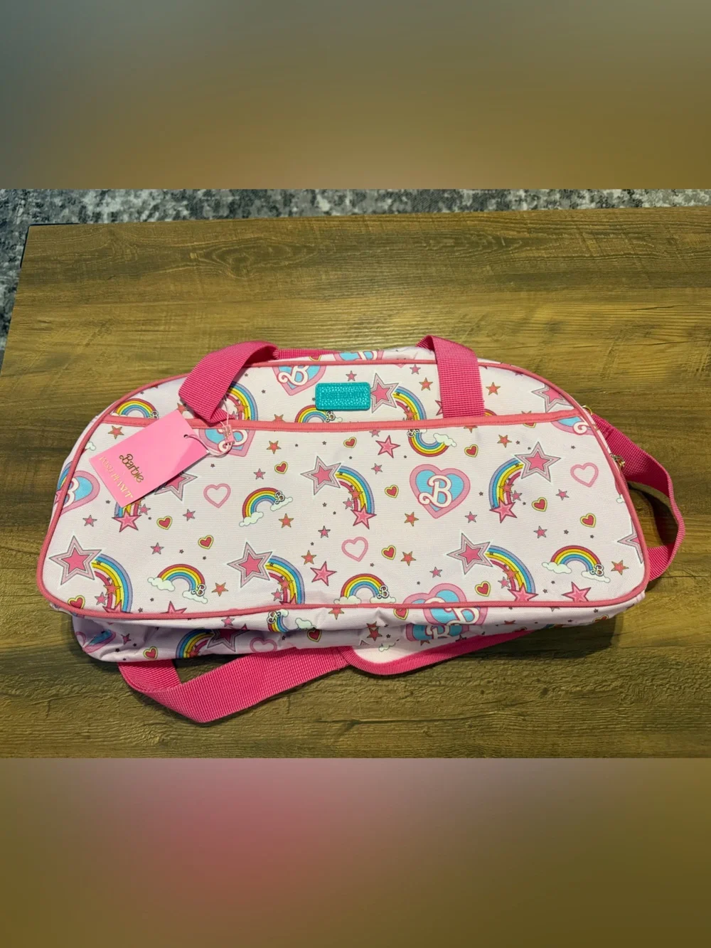 Posh Peanut barbie Star Power Duffel Women Kid Overnight Bag Travel NWT
