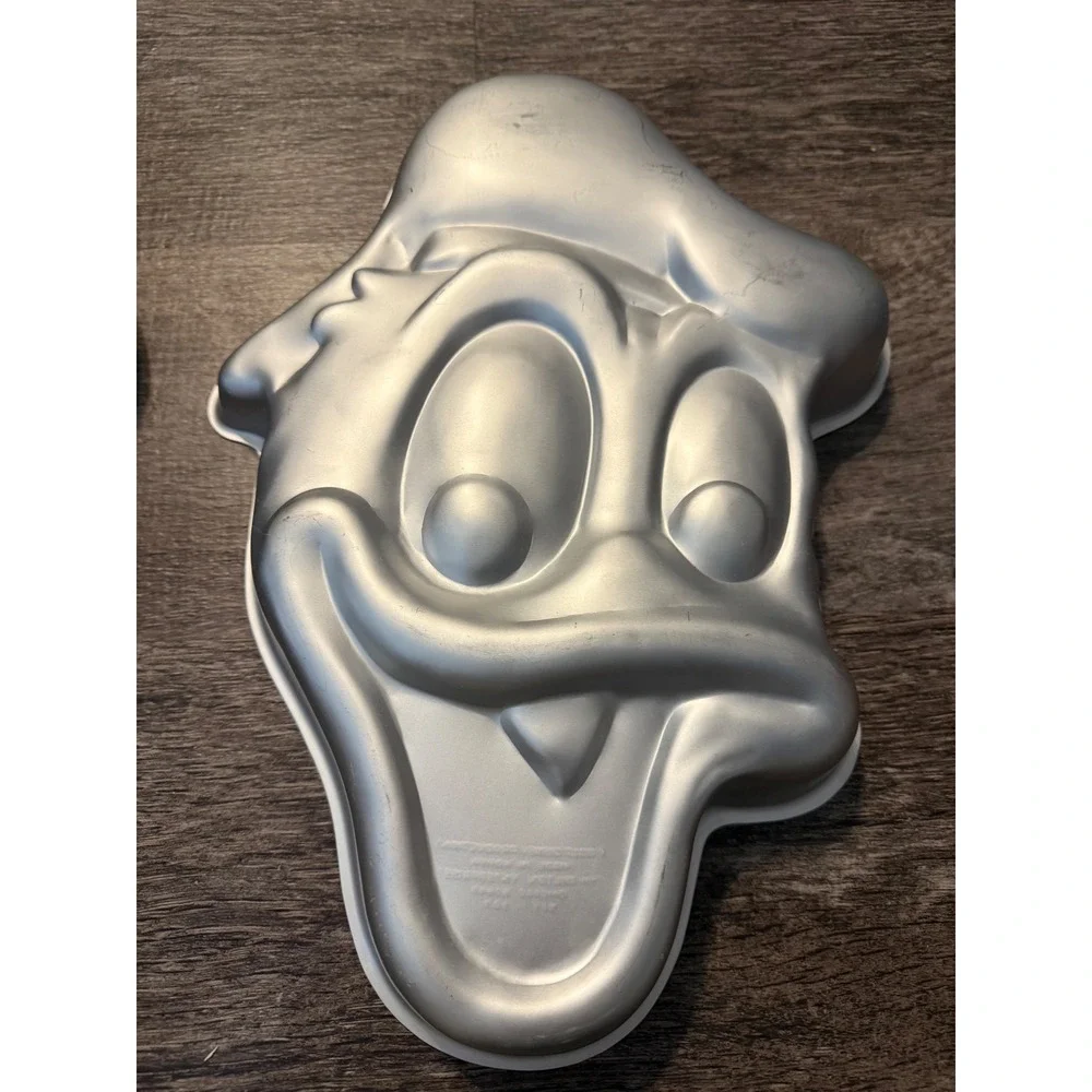 Wilton Donald Duck Cake Pan Vintage Disney‎ Aluminum Bakeware 515-507 Korea