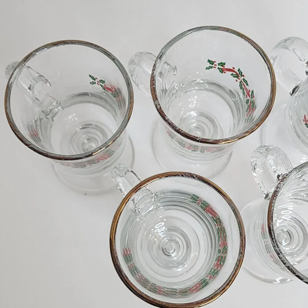 Libbey vintage christmas