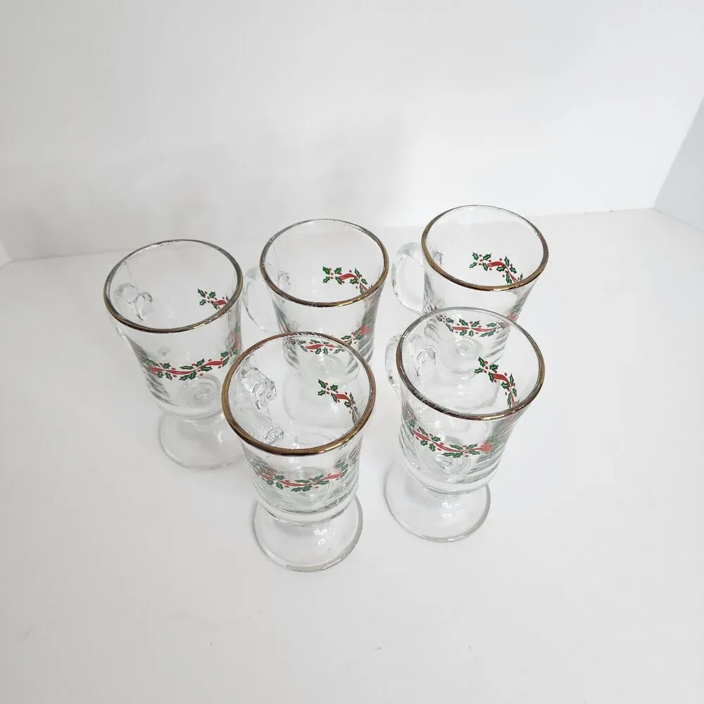 Libbey vintage christmas