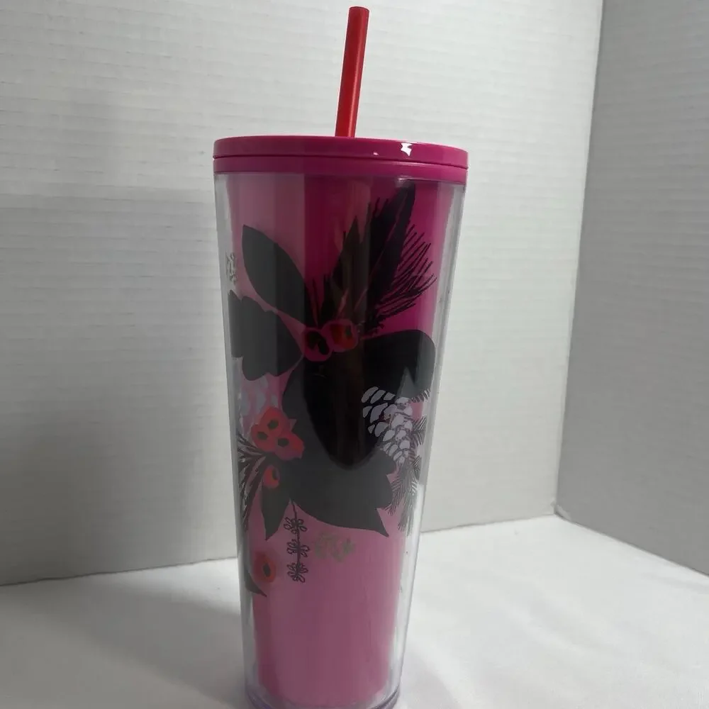Starbucks pink pinecone