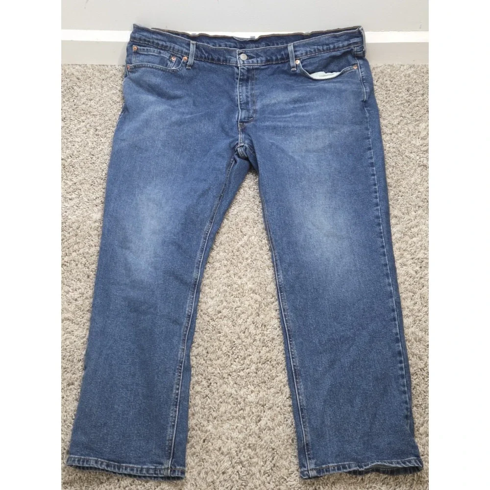 Levi Strauss 541 Men's Jeans Size 42 X 30 Blue Cowboy Farm Western Work
