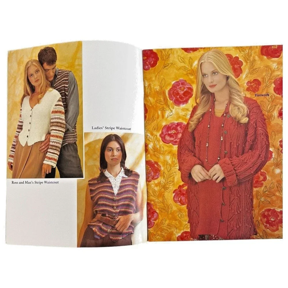Annabel Fox 1995 knitting