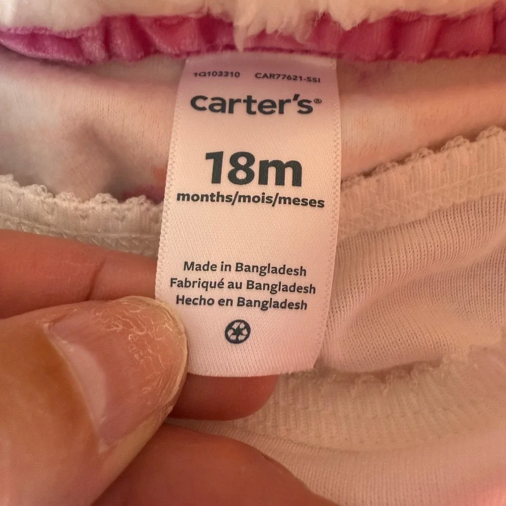 Carters cozy piece