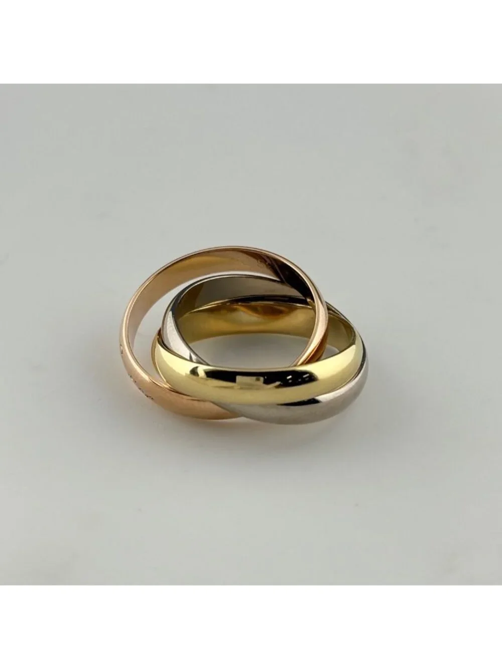 Cartier Trinity Ring YG Yellow Gold