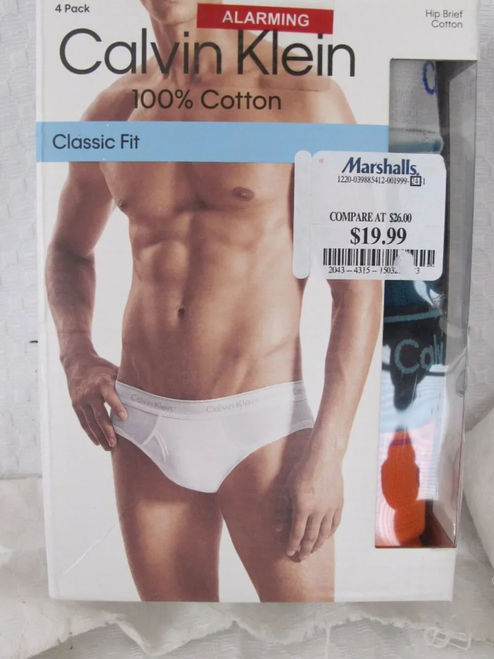 Calvin Klein Hip Brief 4-Pack