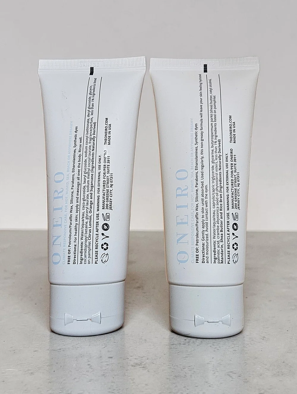 Oneiro  Sunchasers Bath Milk And Body Wash Set Refreshing & Moisturizing NEW