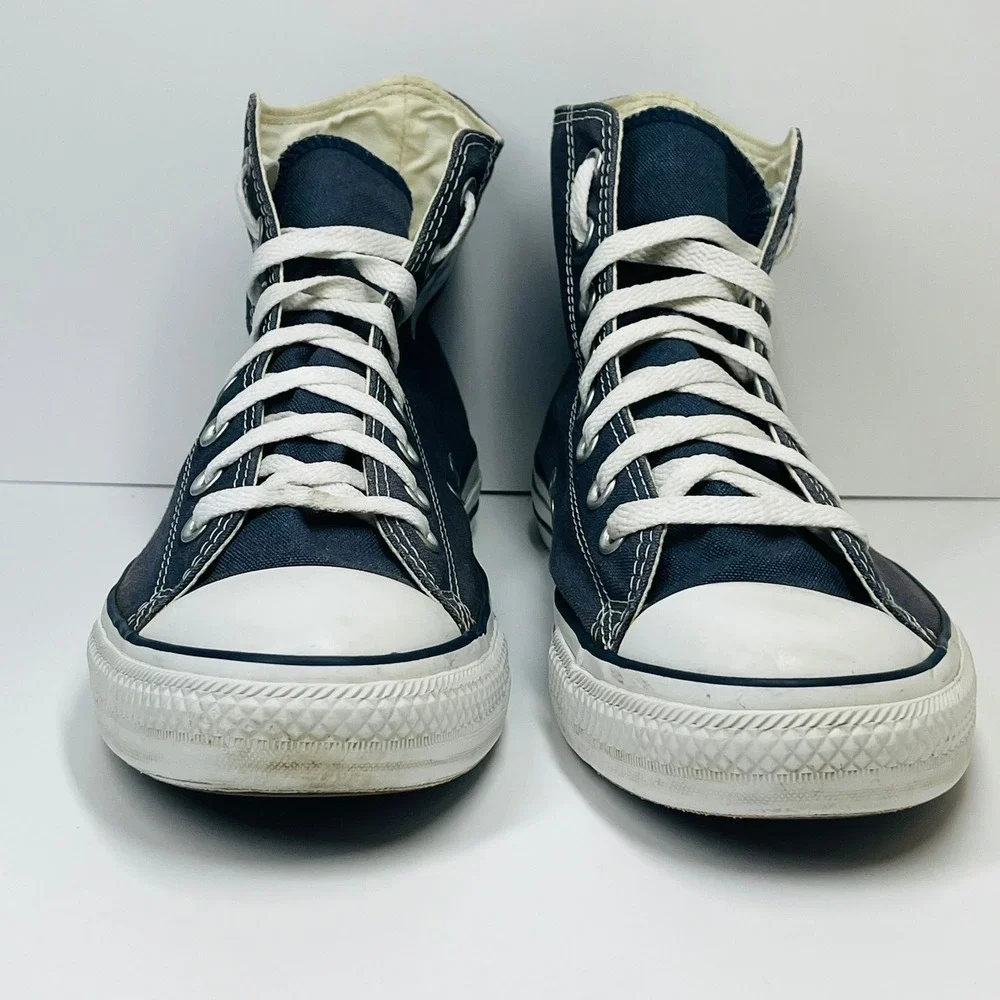 Converse Chuck Taylor All Star High Top Sneakers Mens 11 Womens 13 Navy M9622