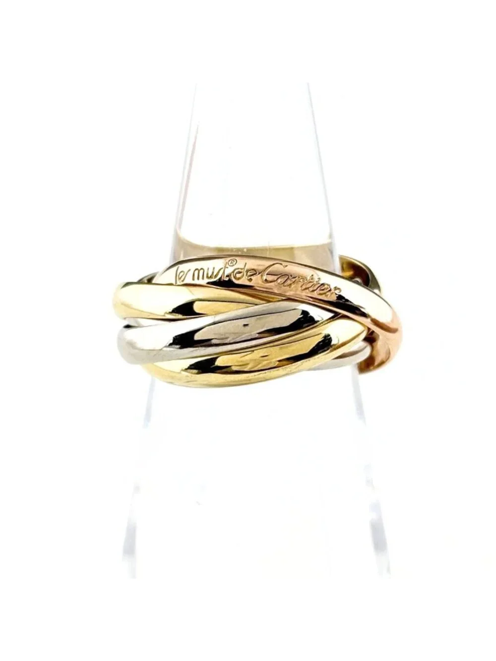 Cartier Trinity Ring YG Yellow Gold