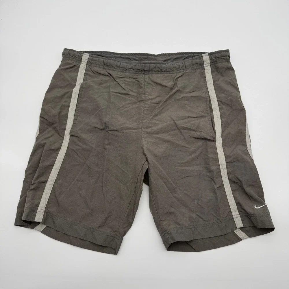 Vintage Nike Mens Swimming Trunks Shorts Gray‎ Size Medium