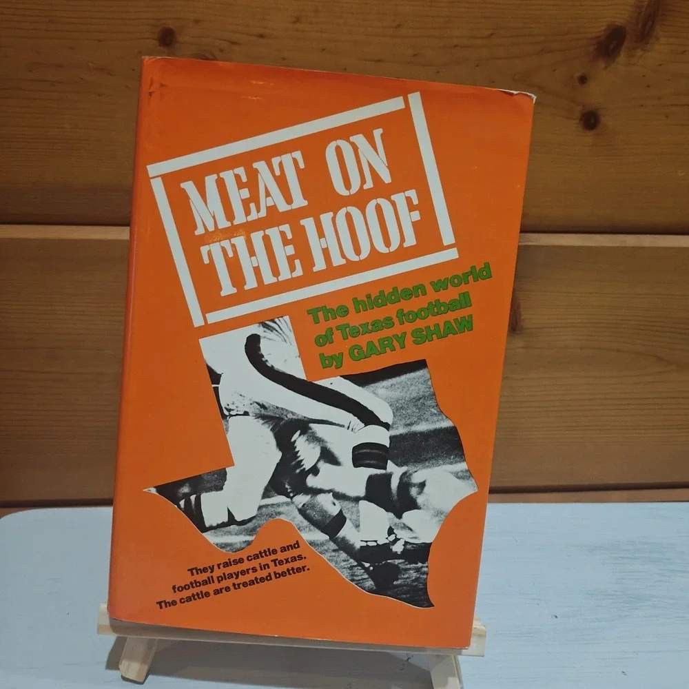 Meat On The Hoof Gary Shaw 1972 Vintage Dust Jacket 1st Edition 1st‎ Printing