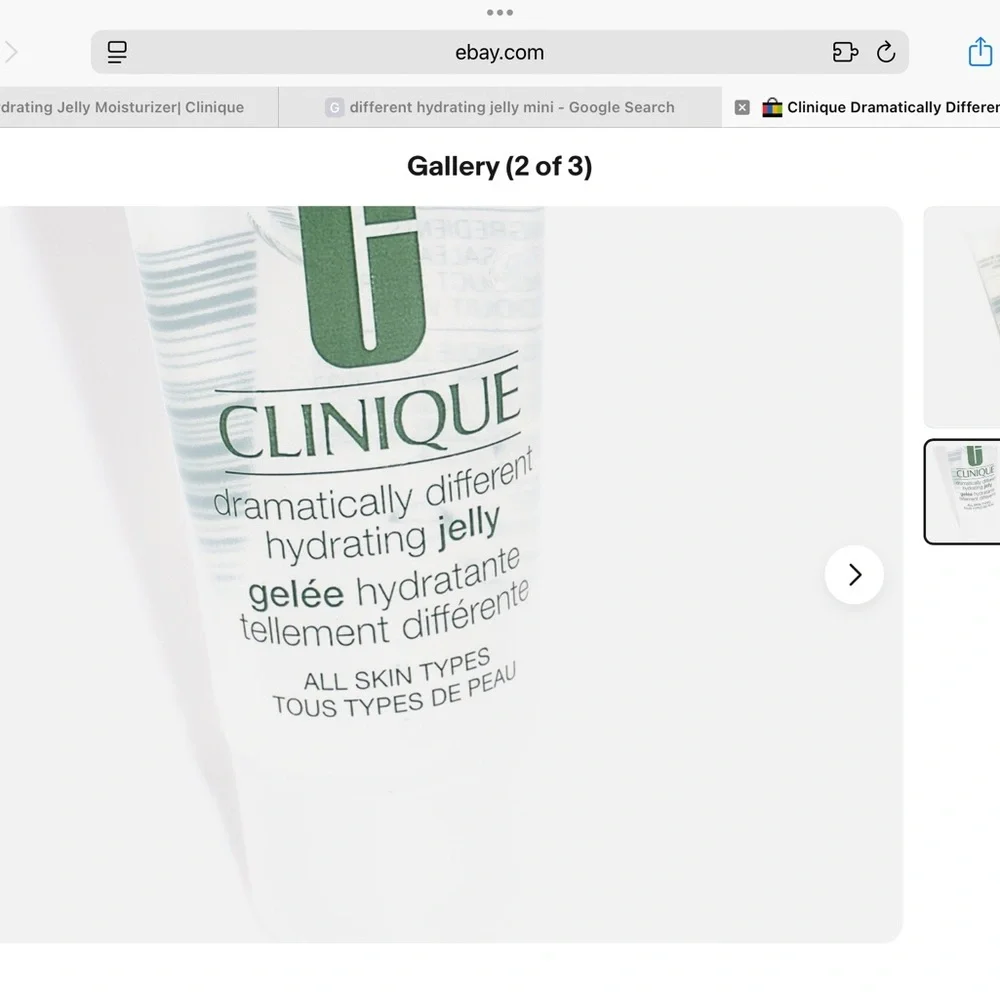 Clinique lightweight oil