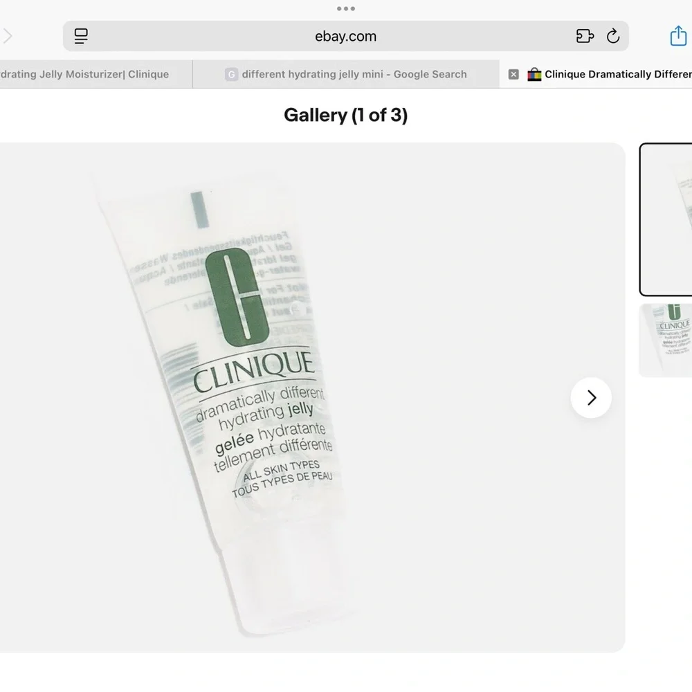 Clinique lightweight oil