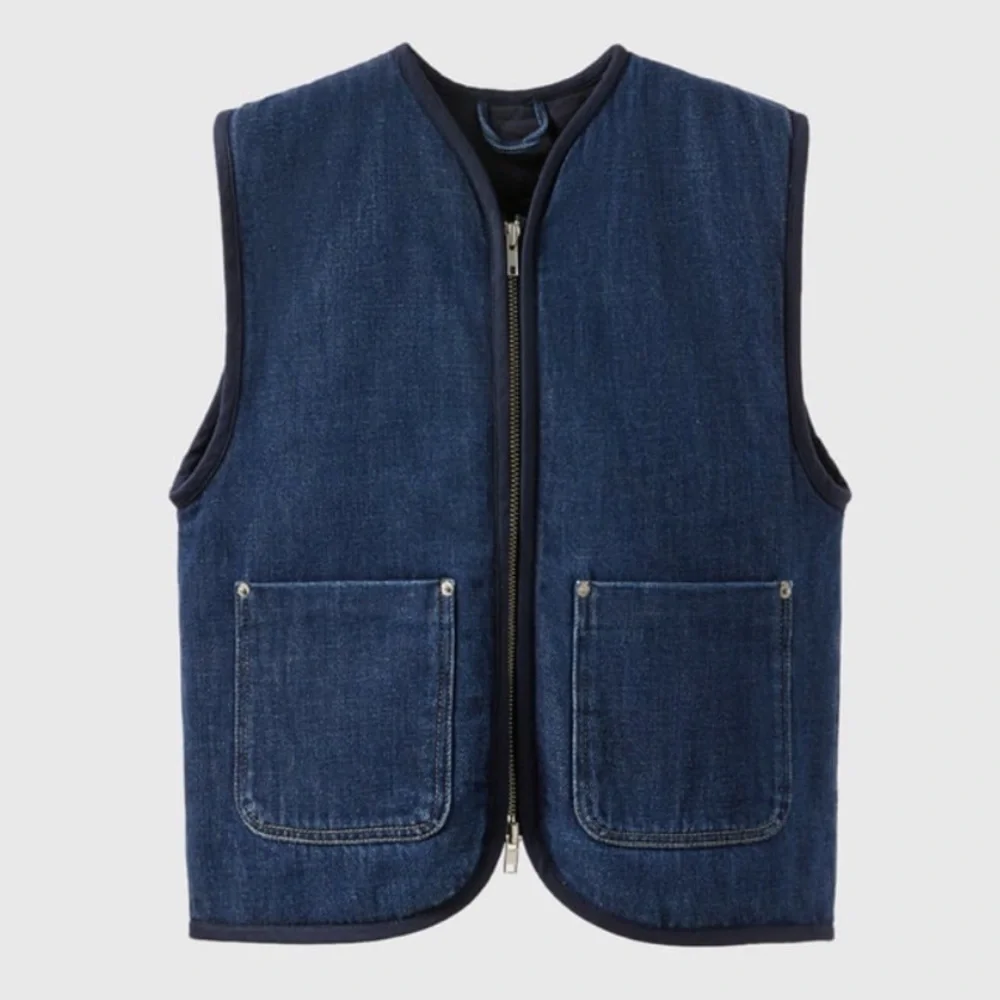 Zara sleeveless denim