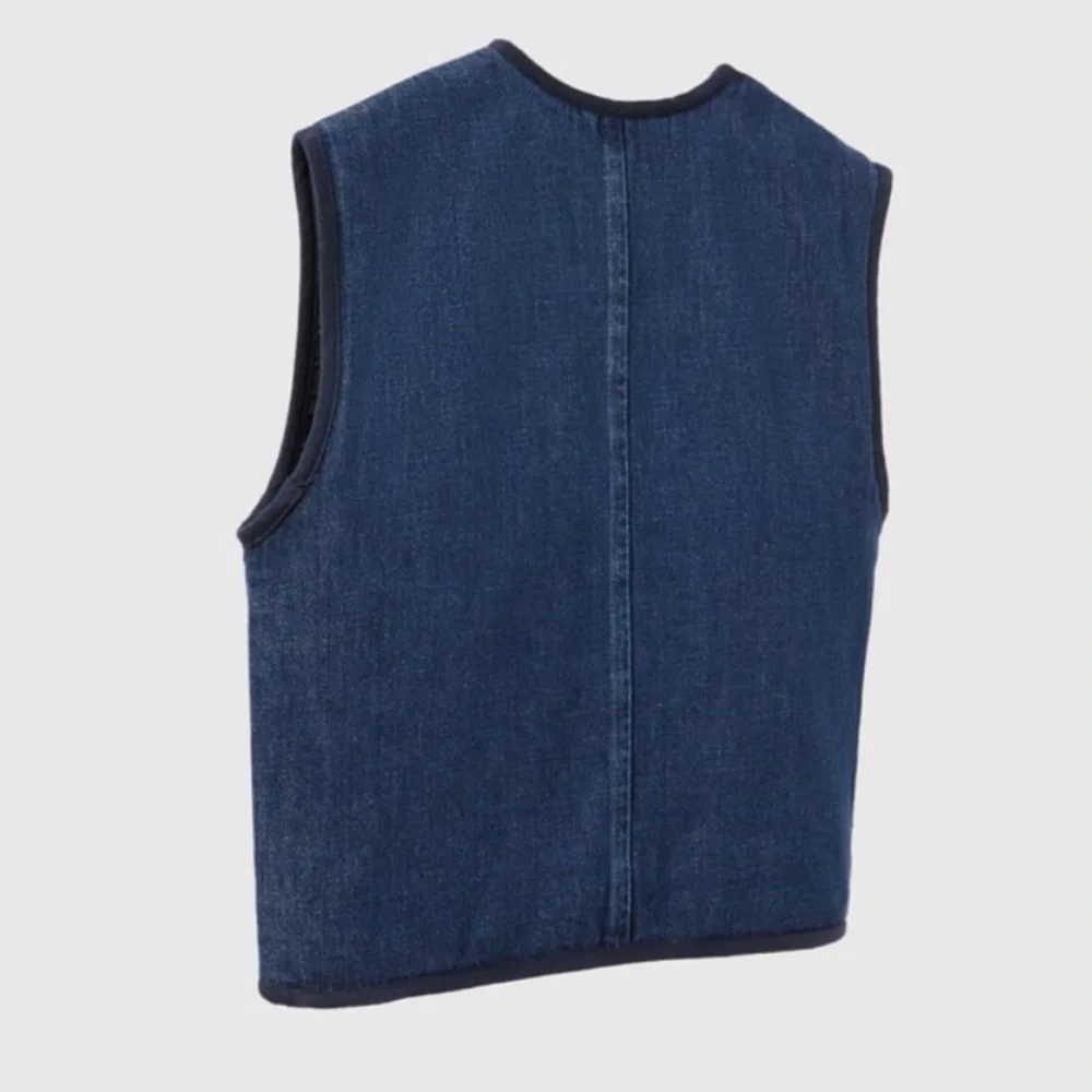 Zara sleeveless denim
