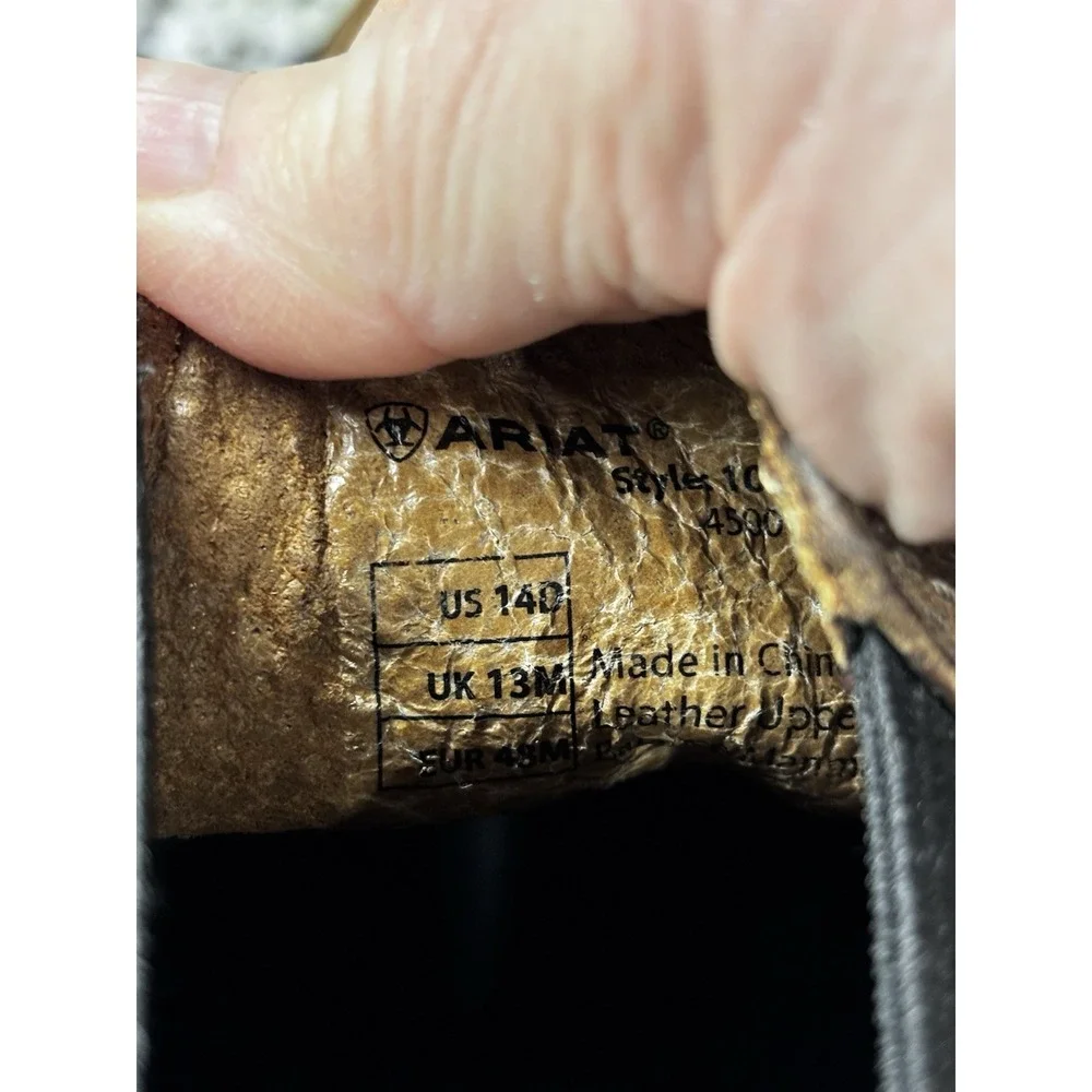Ariat details authentic