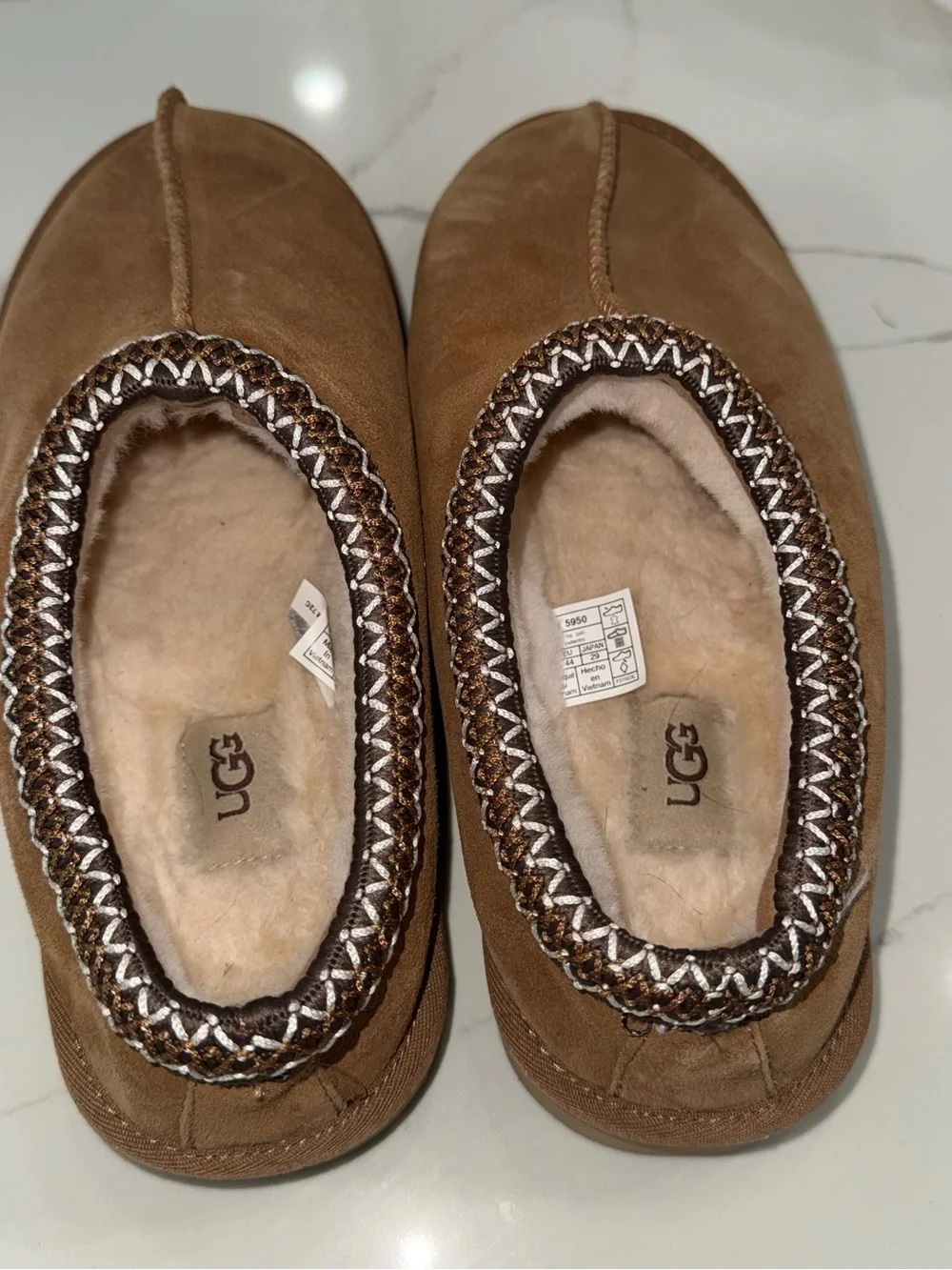 UGG suede mules