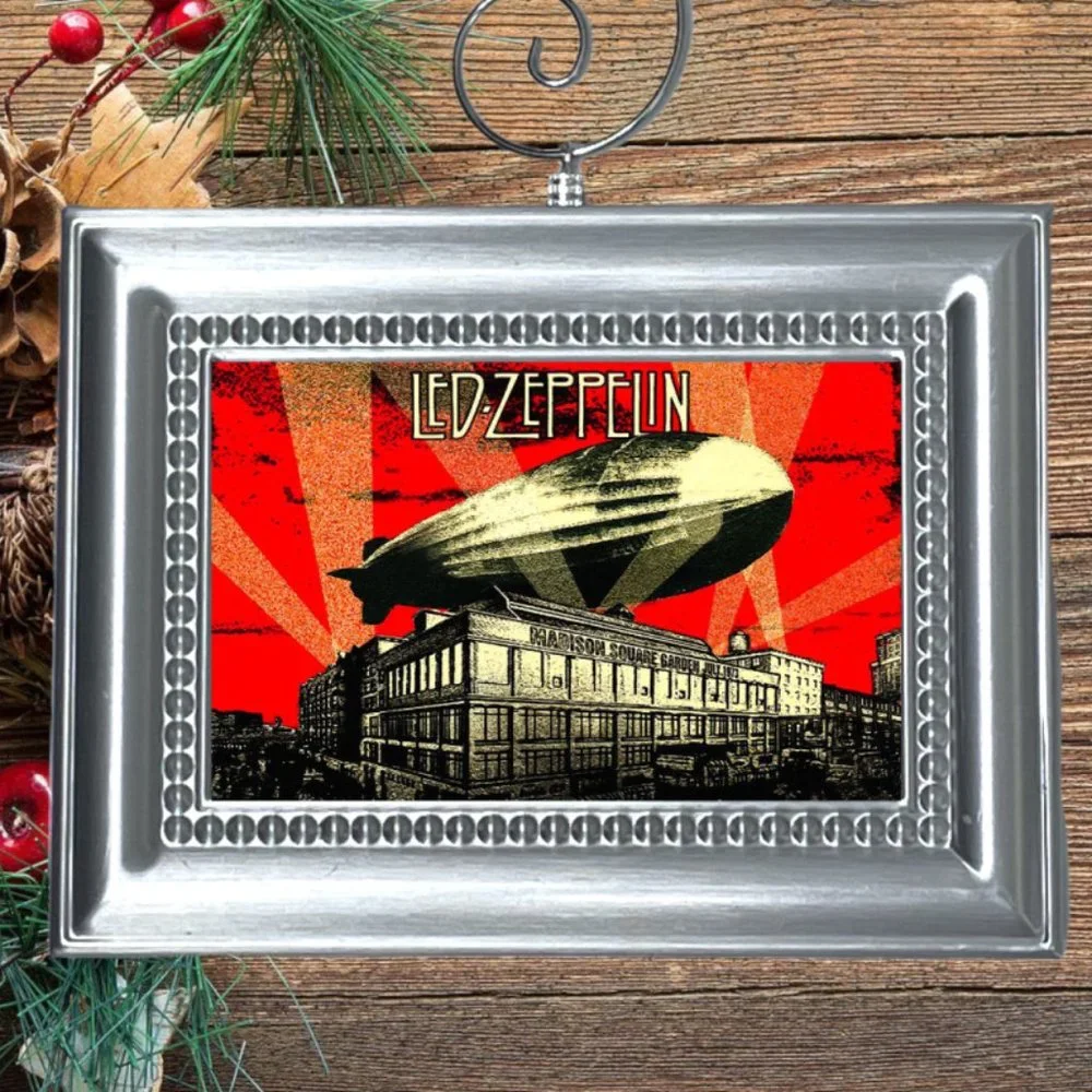 Led Zeppelin Rock Band Christmas Tree‎ Ornament