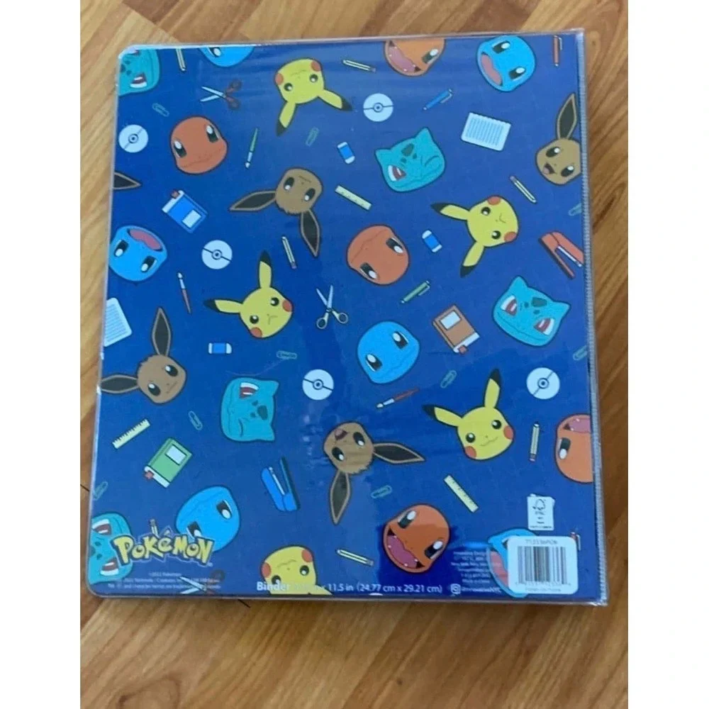 Pokemon vinyl binder
