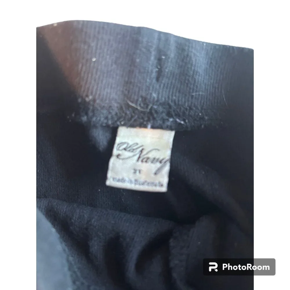 Old Navy black shorts 100% Cotton 2T‎