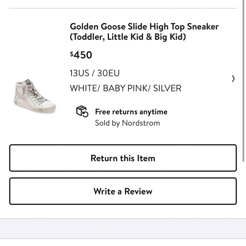 Golden Goose size 12